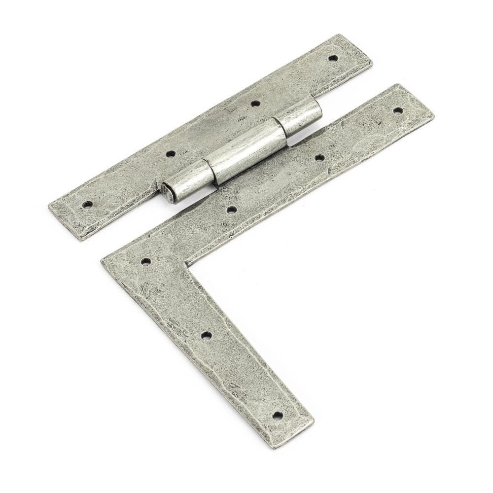 From The Anvil Hinges Pewter Patina / H & HL Hinges / 7" (179mm) From The Anvil - Pewter 7" HL Hinge (pair)