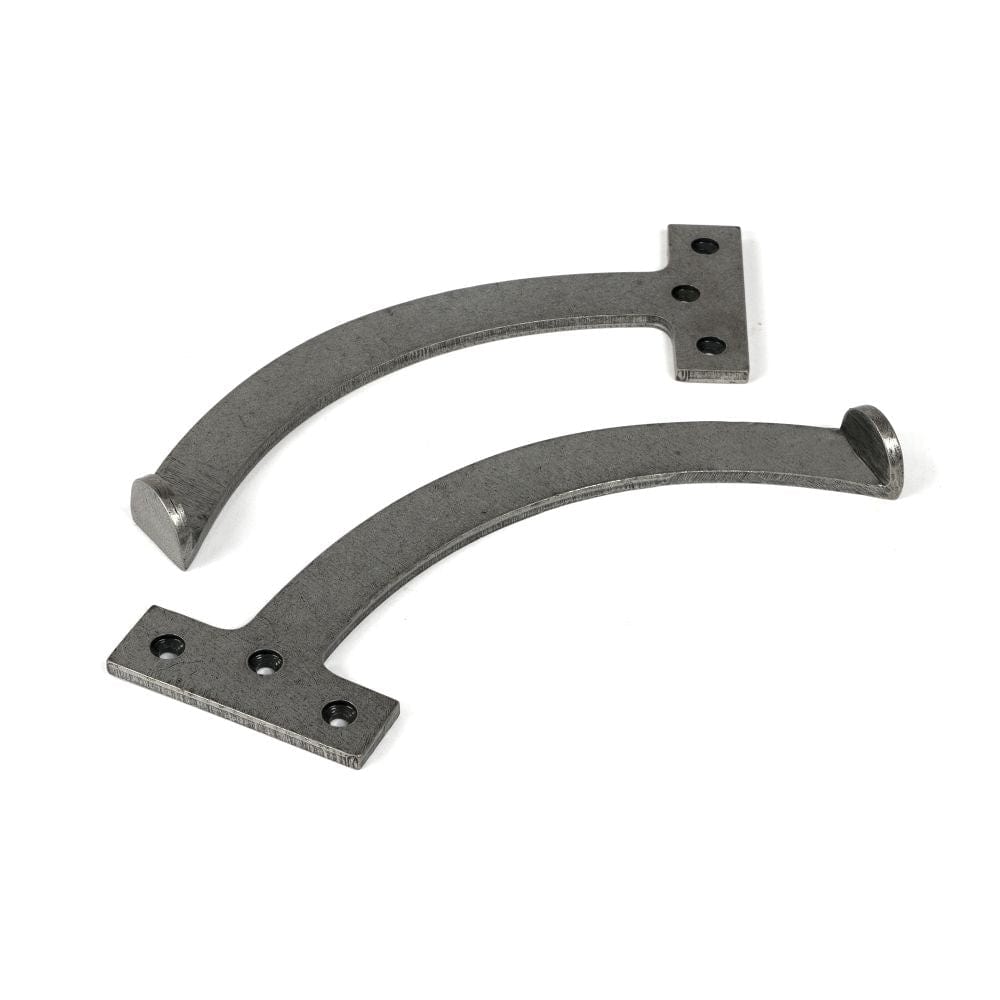From The Anvil Window Furniture Pewter Patina / Quadrant Arm Stay From The Anvil - Pewter 8.5" Quadrant Stay (Pair)