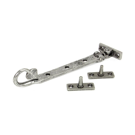 From The Anvil Window Furniture Pewter Patina / 8"/200mm From The Anvil - Pewter 8" Shropshire Window Stay