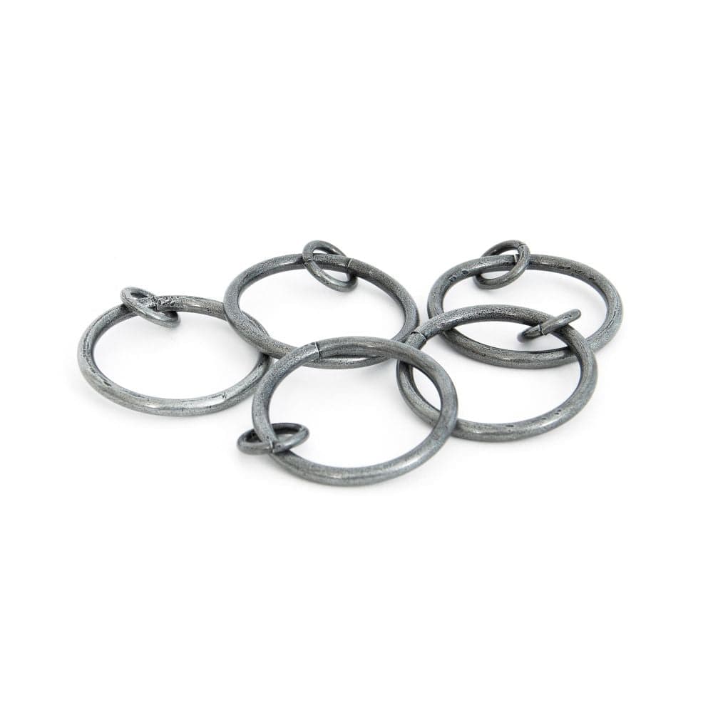 From The Anvil Accessories Pewter Patina / Curtain Rings From The Anvil - Pewter Curtain Ring