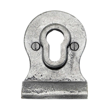 From The Anvil Door Furniture Pewter Patina / Euro Profile Cylinder Pull From The Anvil - Pewter Euro Door Pull