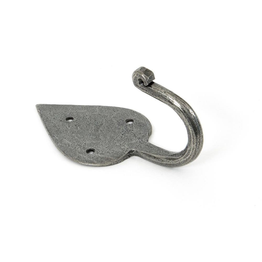 From The Anvil Accessories Pewter Patina / Single Coat Hooks From The Anvil - Pewter Gothic Coat Hook