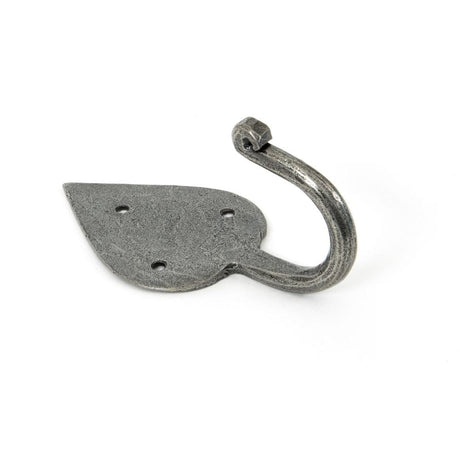 From The Anvil Accessories Pewter Patina / Single Coat Hooks From The Anvil - Pewter Gothic Coat Hook
