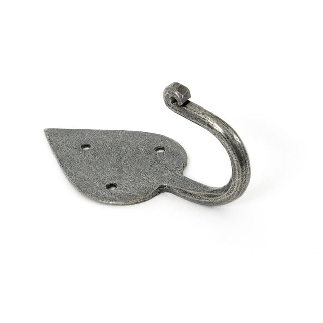 From The Anvil Accessories Pewter Patina / Single Coat Hooks From The Anvil - Pewter Gothic Coat Hook