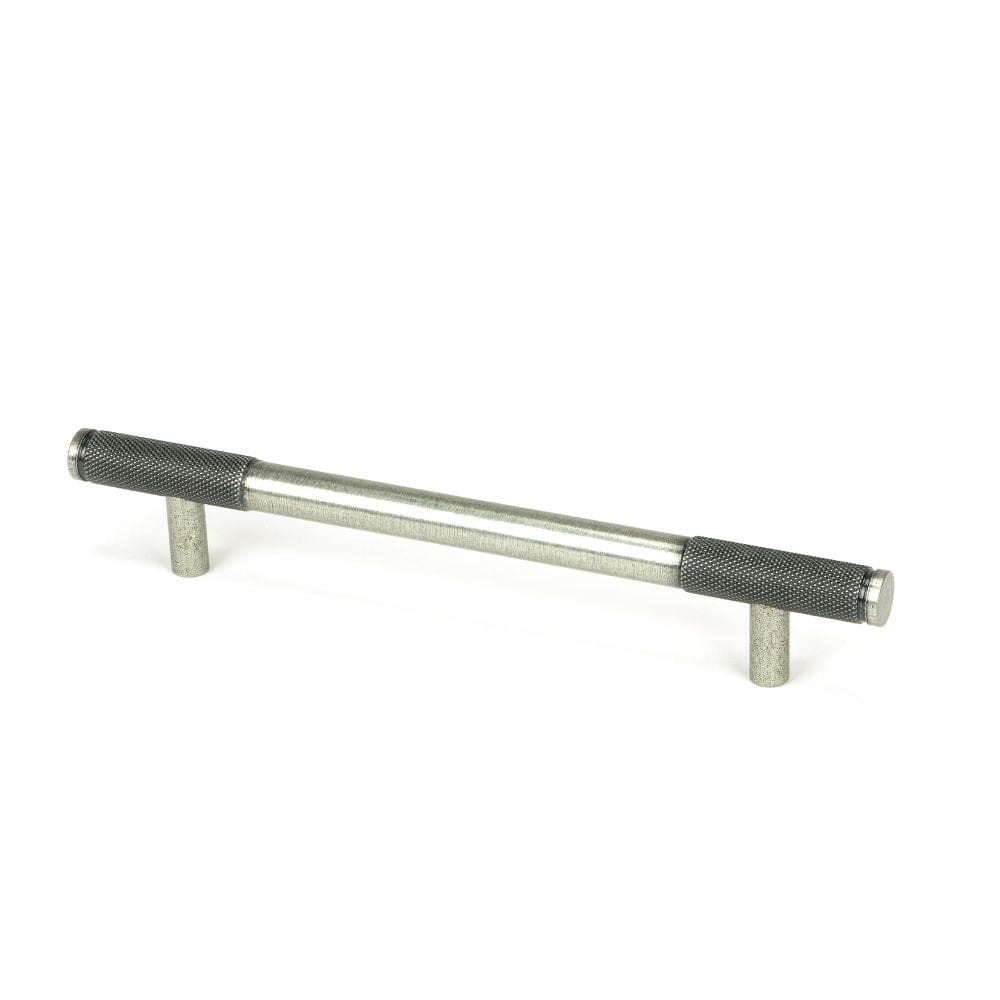 From The Anvil Cabinet Hardware Pewter Patina / Cabinet Pull Handles / Medium From The Anvil - Pewter Half Brompton Pull Handle - Medium