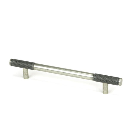 From The Anvil Cabinet Hardware Pewter Patina / Cabinet Pull Handles / Medium From The Anvil - Pewter Half Brompton Pull Handle - Medium