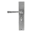 From The Anvil Door Furniture Pewter Patina / Bathroom Lock Handles From The Anvil - Pewter Large Avon Lever Bathroom Set