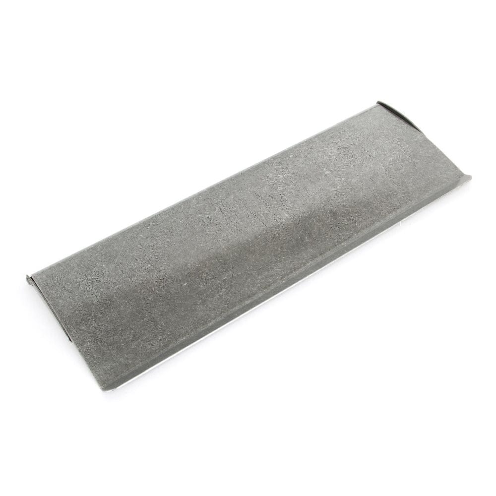 From The Anvil Door Furniture Pewter Patina / Interior Letter Flap / 355 x 127mm From The Anvil - Pewter Large Letter Plate Cover