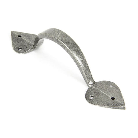 From The Anvil Cabinet Hardware Pewter Patina / Cabinet Pull Handles / Large From The Anvil - Pewter Large Shropshire Pull Handle