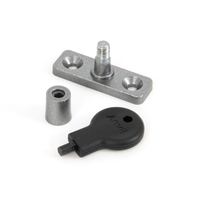 From The Anvil Window Furniture Pewter Patina / Casement Stay Locking Pin From The Anvil - Pewter Locking Stay Pin