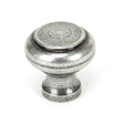 From The Anvil Cabinet Hardware Pewter Patina / Cabinet Knobs / Small From The Anvil - Pewter Regency Cabinet Knob - Small