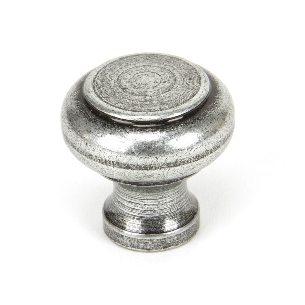From The Anvil Cabinet Hardware Pewter Patina / Cabinet Knobs / Small From The Anvil - Pewter Regency Cabinet Knob - Small