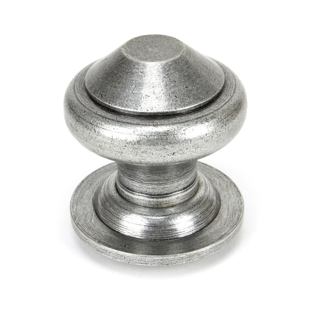 From The Anvil Door Furniture Pewter Patina From The Anvil - Pewter Regency Centre Door Knob