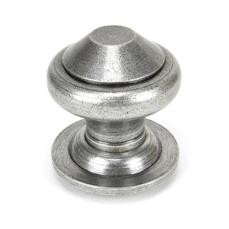 From The Anvil Door Furniture Pewter Patina From The Anvil - Pewter Regency Centre Door Knob