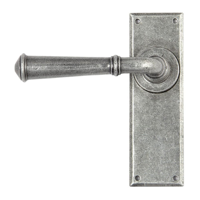 From The Anvil Door Furniture Pewter Patina / Latch Handles From The Anvil - Pewter Regency Lever Latch Set