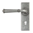 From The Anvil Door Furniture Pewter Patina / Std. Lock Handles From The Anvil - Pewter Regency Lever Lock set