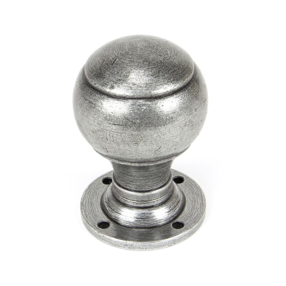 From The Anvil Door Furniture Pewter Patina / Mortice/Rim Knobs From The Anvil - Pewter Regency Mortice/Rim Knob Set