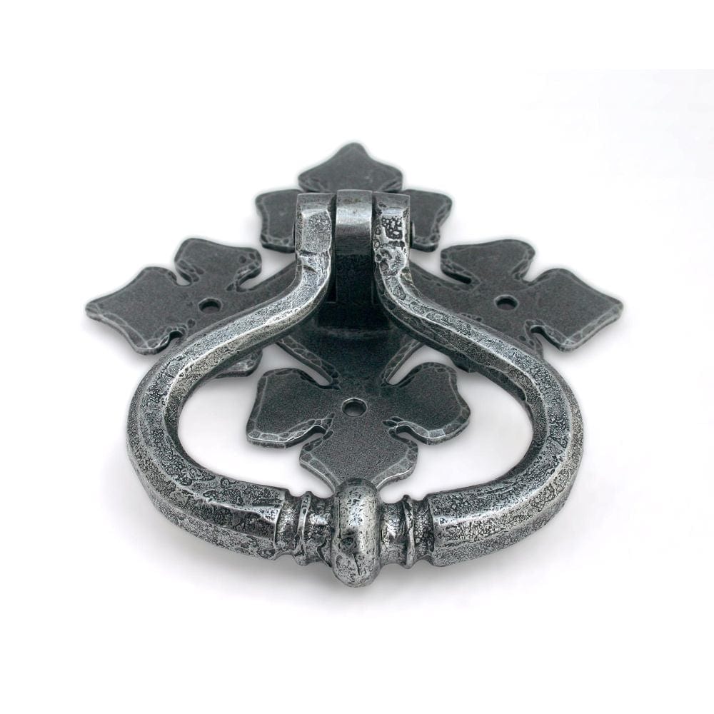 From The Anvil Door Furniture Pewter Patina / Ring Latch From The Anvil - Pewter Shakespeare Ring Turn Set