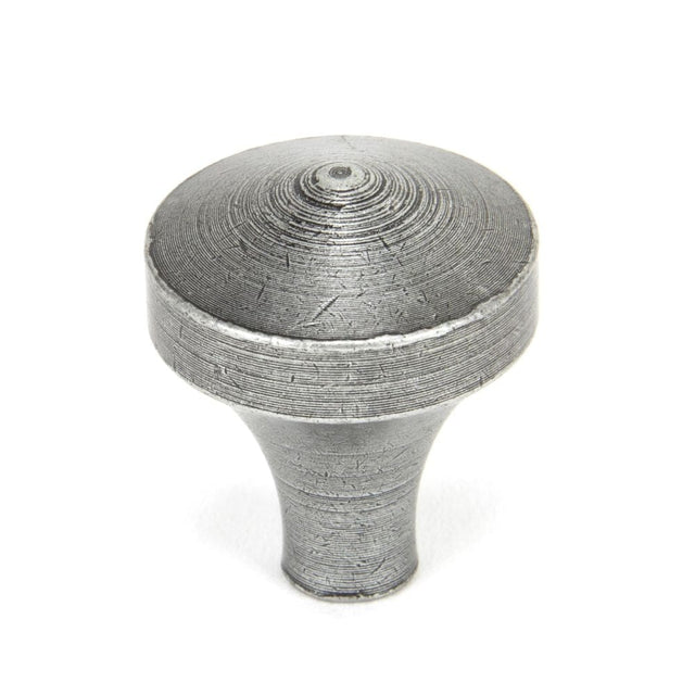 From The Anvil Cabinet Hardware Pewter Patina / Cabinet Knobs / Small From The Anvil - Pewter Shropshire Cabinet Knob - Small
