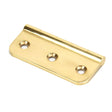 From The Anvil Hinges Polished Brass / Butt Hinges / 3" (76mm) From The Anvil - Polished Brass 3" Dummy Butt Hinge (Single)