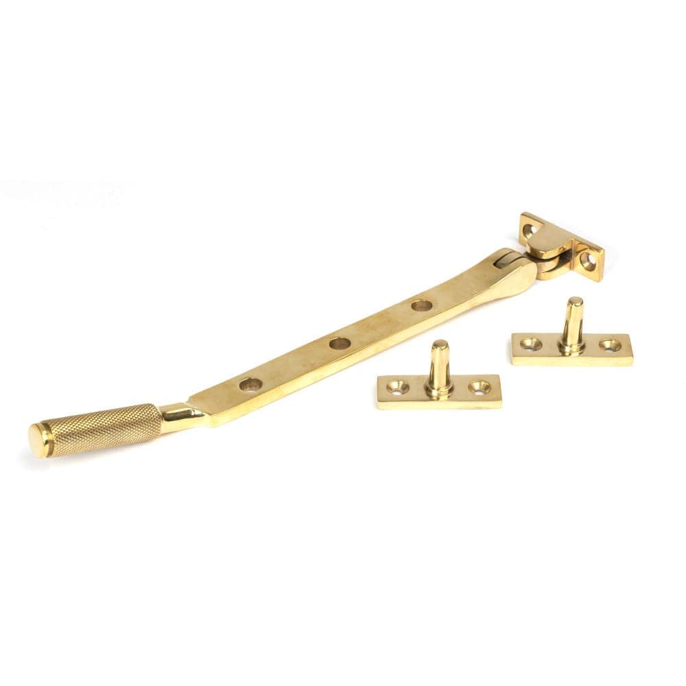 From The Anvil Window Furniture Polished Brass / 8"/200mm From The Anvil - Polished Brass 8" Brompton Stay