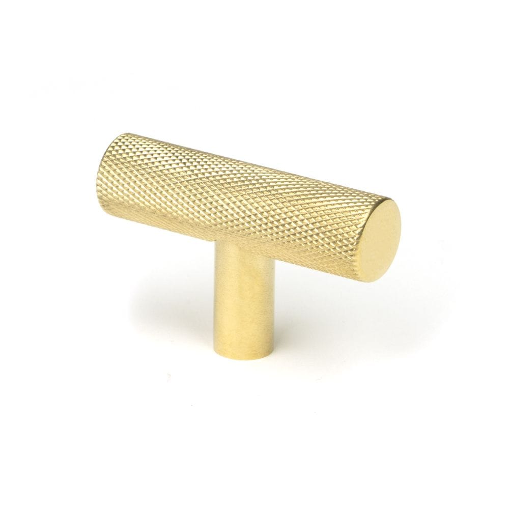 From The Anvil Cabinet Hardware Polished Brass / Cabinet T-Pulls From The Anvil - Polished Brass Brompton T-Bar