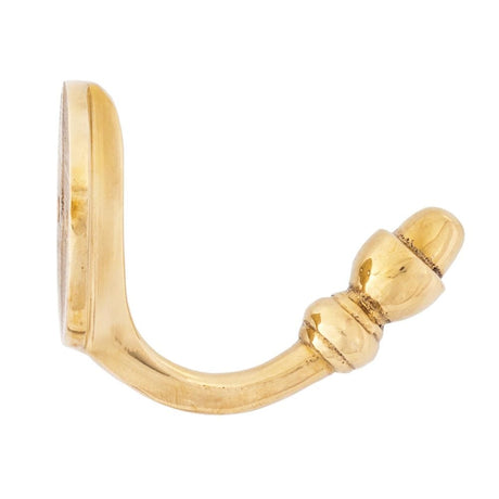 From The Anvil Accessories Polished Brass / Single Coat Hooks From The Anvil - Polished Brass Coat Hook