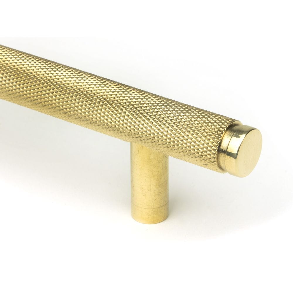 From The Anvil Cabinet Hardware Polished Brass / Cabinet Pull Handles / Large From The Anvil - Polished Brass Full Brompton Pull Handle - Large