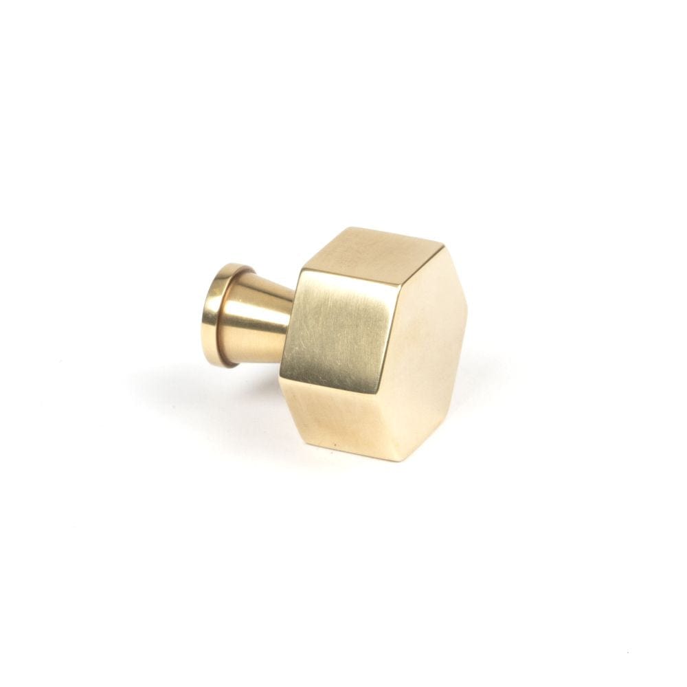 From The Anvil Cabinet Hardware Polished Brass / Cabinet Knobs / 25mm Dia. From The Anvil - Polished Brass Kahlo Cabinet Knob - 25mm