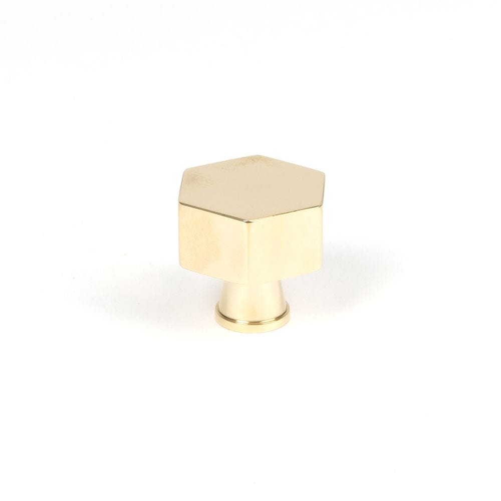 From The Anvil Cabinet Hardware Polished Brass / Cabinet Knobs / 32mm Dia. From The Anvil - Polished Brass Kahlo Cabinet Knob - 32mm