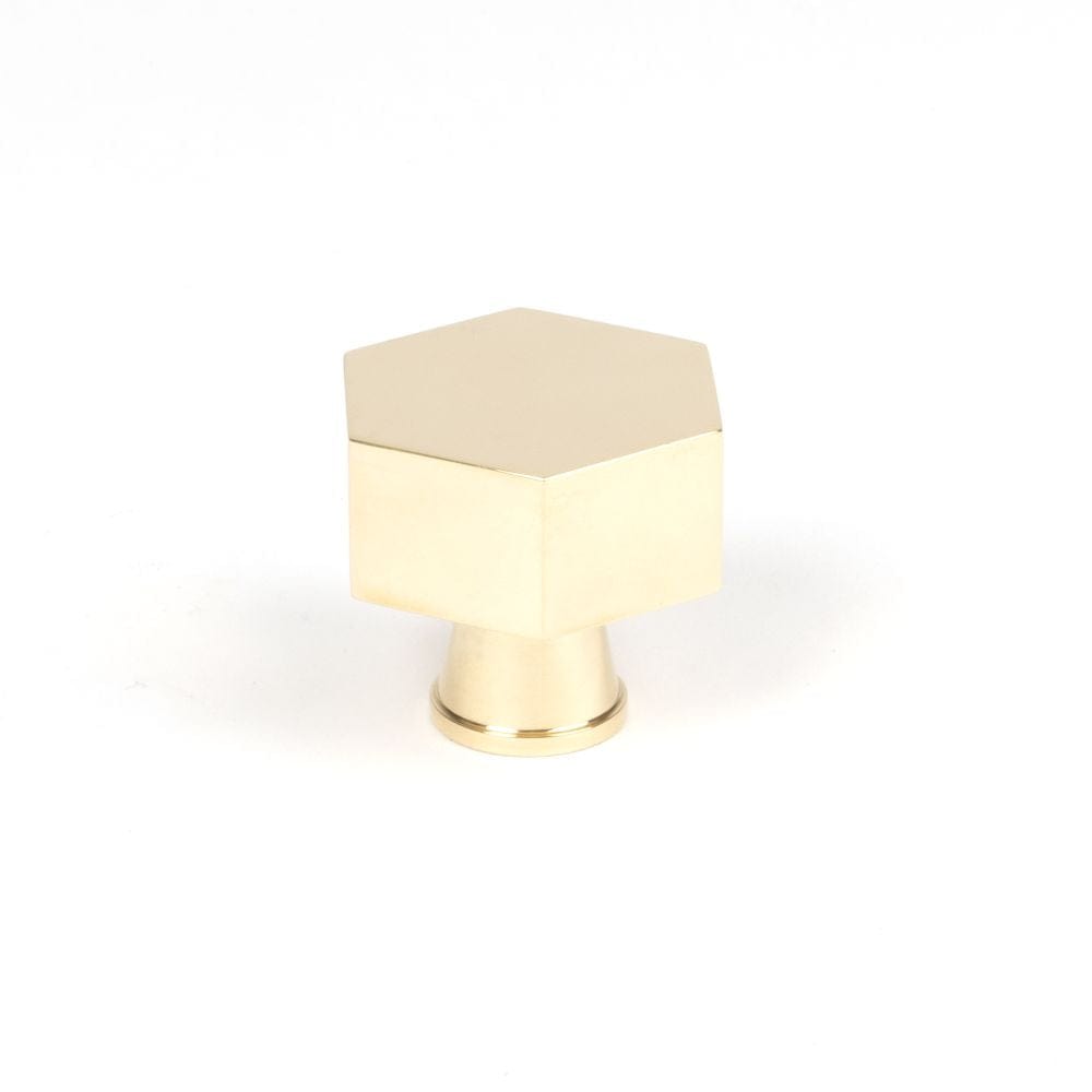 From The Anvil Cabinet Hardware Polished Brass / Cabinet Knobs / 38mm Dia. From The Anvil - Polished Brass Kahlo Cabinet Knob - 38mm