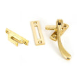 From The Anvil Window Furniture Polished Brass / No / Mortice & Hook Place From The Anvil - Polished Brass Peardrop Fastener