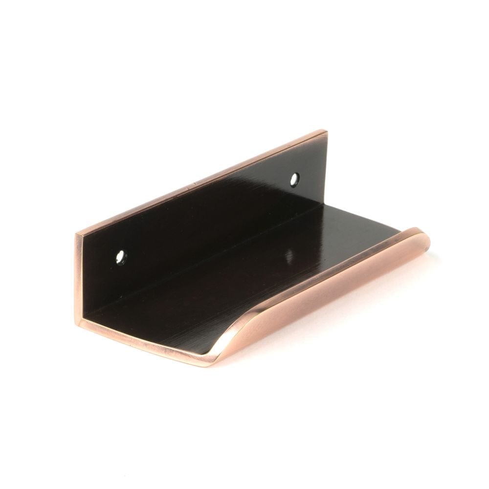 From The Anvil Cabinet Hardware Polished Bronze / Edge Pull / 100mm From The Anvil - Polished Bronze 100mm Moore Edge Pull
