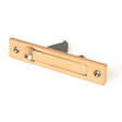 From The Anvil Door Furniture Polished Bronze / Door Edge Pull / Rectangular From The Anvil - Polished Bronze 125mm x 25mm Edge Pull
