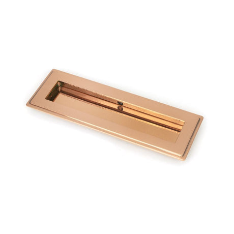 From The Anvil Door Furniture Polished Bronze / Flush Handle / Rectangular From The Anvil - Polished Bronze 175mm Art Deco Rectangular Pull