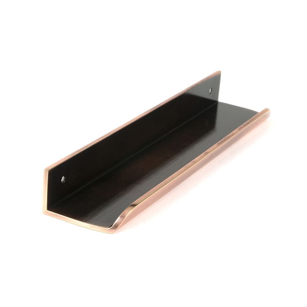 From The Anvil Cabinet Hardware Polished Bronze / Edge Pull / 200mm From The Anvil - Polished Bronze 200mm Moore Edge Pull