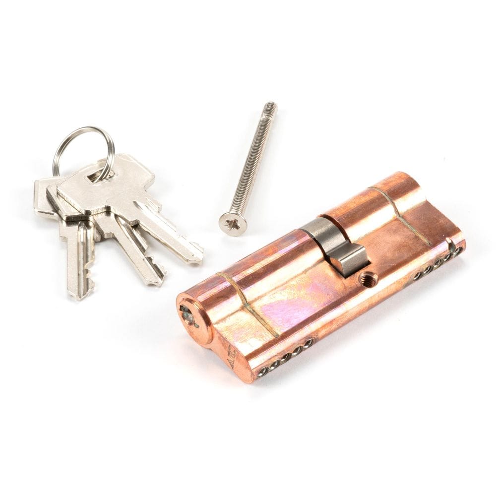 From The Anvil Locks & Latches Polished Bronze / Euro Double Cylinders / 35 x 45mm From The Anvil - Polished Bronze 35/45 5pin Euro Cylinder