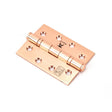 From The Anvil Hinges Polished Bronze / Ball Bearing Hinges / 4" x (102mm) From The Anvil - Polished Bronze 4" Ball Bearing Butt Hinge (pair) ss