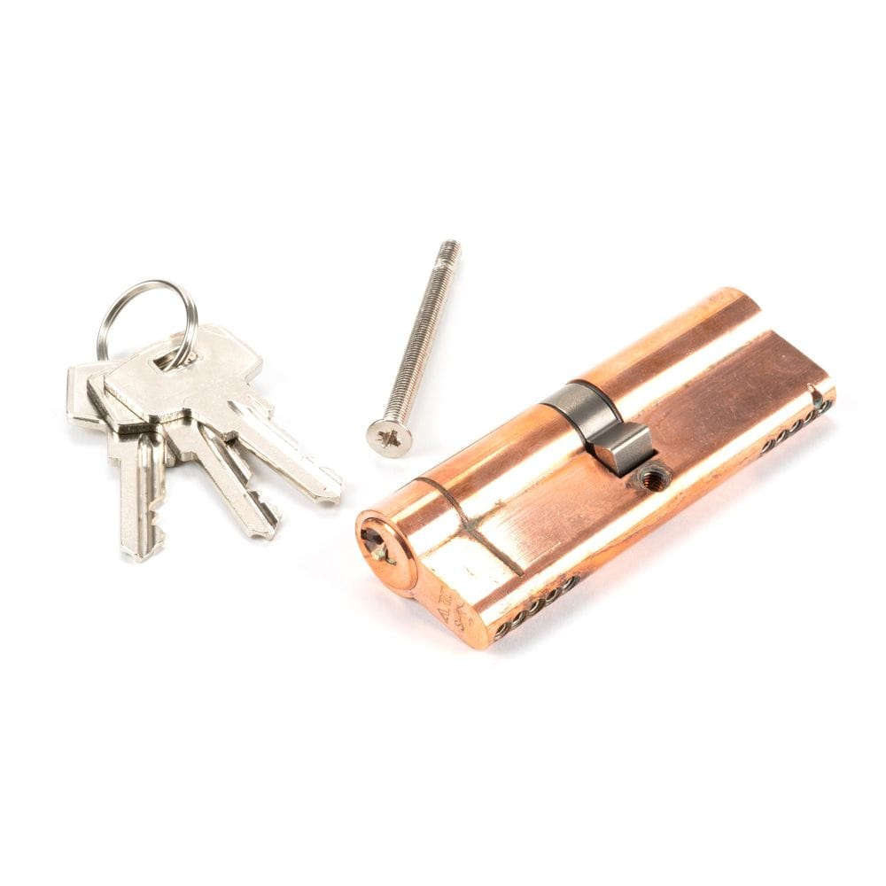 From The Anvil Locks & Latches Polished Bronze / Euro Double Cylinders / 45 x 45mm From The Anvil - Polished Bronze 45/45 5pin Euro Cylinder