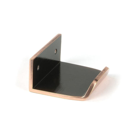 From The Anvil Cabinet Hardware Polished Bronze / Edge Pull / 50mm From The Anvil - Polished Bronze 50mm Moore Edge Pull
