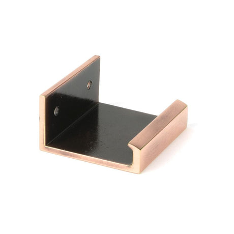From The Anvil Cabinet Hardware Polished Bronze / Edge Pull / 50mm From The Anvil - Polished Bronze 50mm Plain Edge Pull