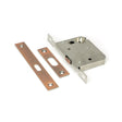 From The Anvil Locks & Latches Polished Bronze / Sliding Door Locks From The Anvil - Polished Bronze 50mm Sliding Door Lock