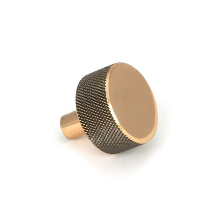 From The Anvil Cabinet Hardware Polished Bronze / Cabinet Knobs / 32mm Dia. From The Anvil - Polished Bronze Brompton Cabinet Knob - 32mm (No rose)