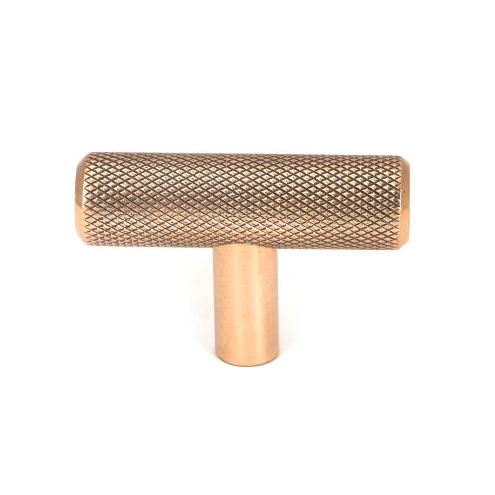 From The Anvil Cabinet Hardware Polished Bronze / Cabinet T-Pulls From The Anvil - Polished Bronze Brompton T-Bar
