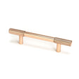 From The Anvil Cabinet Hardware Polished Bronze / Cabinet Pull Handles / Small From The Anvil - Polished Bronze Judd Pull Handle - Small