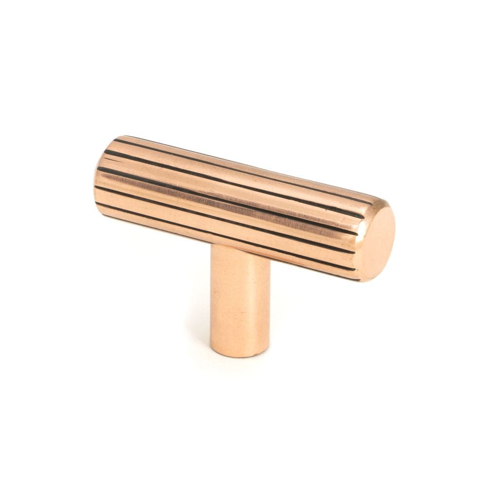 From The Anvil Cabinet Hardware Polished Bronze / Cabinet T-Pulls From The Anvil - Polished Bronze Judd T-Bar