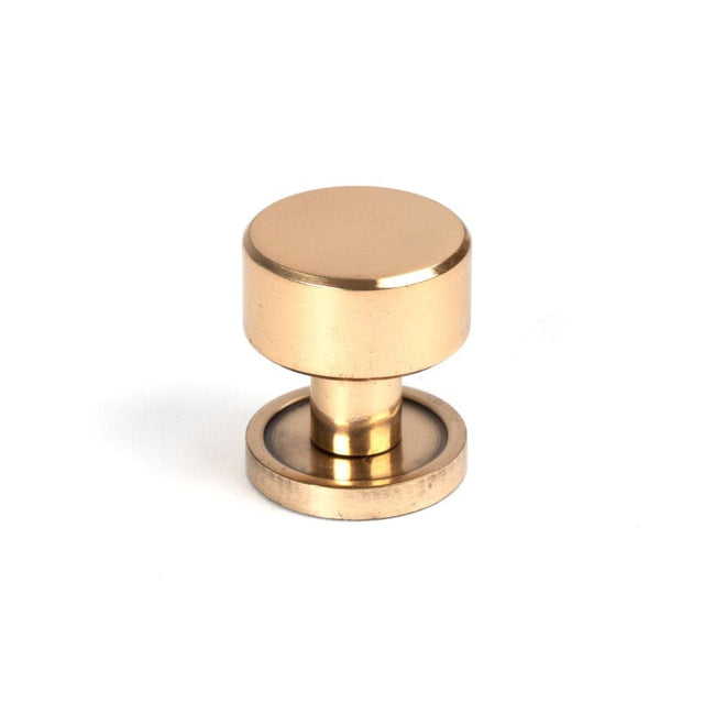 From The Anvil Cabinet Hardware Polished Bronze / Cabinet Knobs / 25mm Dia. From The Anvil - Polished Bronze Kelso Cabinet Knob - 25mm (Plain)