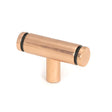 From The Anvil Cabinet Hardware Polished Bronze / Cabinet T-Pulls From The Anvil - Polished Bronze Kelso T-Bar