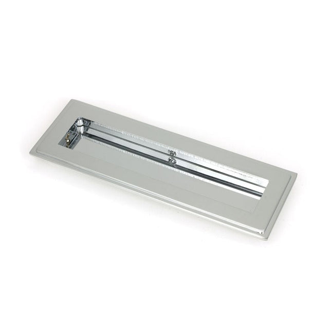 From The Anvil Door Furniture Polished Chrome / Flush Handle / Rectangular From The Anvil - Polished Chrome 175mm Art Deco Rectangular Pull