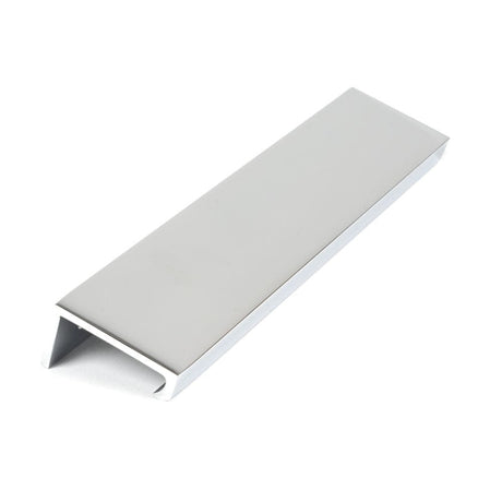 From The Anvil Cabinet Hardware Polished Chrome / Edge Pull / 200mm From The Anvil - Polished Chrome 200mm Plain Edge Pull